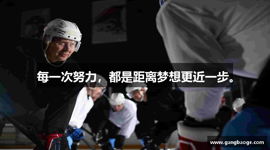 每一次努力，都是距离梦想更近一步。